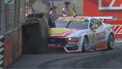 Records tumble as Cam Waters sets blistering times despite carnage at Gold Coast 500 practice