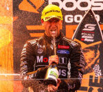 Chaz Mostert pulls off stunning win in first Supercars finals race on the Gold Coast