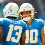 Chargers’ statistical leaders at the midway point of the 2025 season