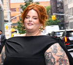 Model Tess Holliday claims United flight attendant told her to lose weight during first-class flight with son
