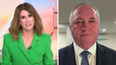 Sunrise’s Nat Barr presses Barnaby Joyce on his political future as The Nationals dump net zero