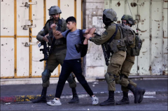 Hundreds of children detained in the occupied West Bank