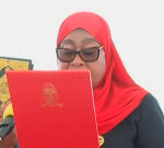 Tanzania swears in President Samia Suluhu Hassan after deadly protests