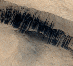 On Mars, meteorites can cause miles-long dust slides