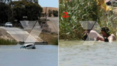 Driver pulled from sinking car after ferry mishap in South Australia’s Riverland region