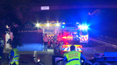 Motorbike rider dies in high-speed crash during police pursuit in Zetland, Sydney