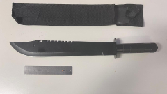 Teenagers arrested after man was allegedly found in possession of a machete in Adelaide