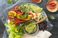 Veggie Fajita Bowl