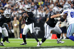 The Raiders didn’t abandon the run vs Dallas, they never even established it