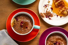 Ceremonial Cacao Chocolate Mousse with Honeycomb