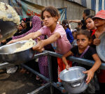 Why has number of people facing hunger doubled since 2019?