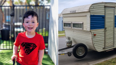 Melbourne parents beg for return of stolen caravan holding final memories of their little boy