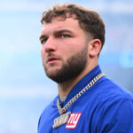 Cam Skattebo reveals his pick to win the Super Bowl