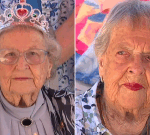 Melbourne neighbours celebrate 100th and 102nd birthdays together