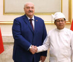 Belarus’s Lukashenko becomes second only leader to visit Myanmar since coup