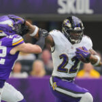 Which NFL running backs hold the record for most 1000-yard seasons?