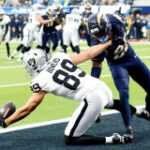 Watch former Georgia TE Brock Bowers’ one-handed TD grab