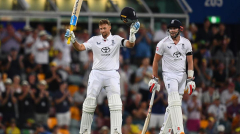 Joe Root breaks through for first century in Australia during second Ashes Test