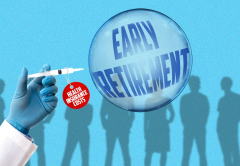 They raced to retire decades early — but soaring health-insurance costs are wrecking their plans