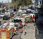 Perth traffic: Pedestrian fighting for life after being hit by bus on Wellington Street