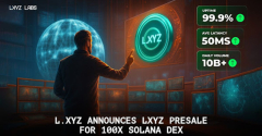 A New Era for Solana Traders: L.xyz Announces LXYZ Presale for Its 100x Prep DEX
