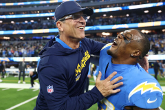 Jim Harbaugh really compared joy of Eagles win to kids’ birth