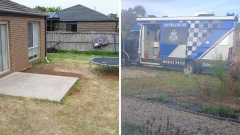 Toddler’s remains found buried in shallow grave at home in Brookfield, Melbourne