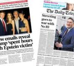 The Papers: New ‘bombshell’ Epstein emails and ‘Streeting goes to war with No 10’