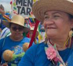 Loud and colourful crowds march outside COP30 climate summit
