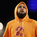 Bucs’ Mike Evans shows emotion after tough loss to the Falcons
