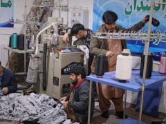 Afghan polio survivor’s sock factory provides hope by employing disabled workers