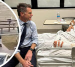 Bondi Beach shooting: NSW Premier Chris Minns visits hero Ahmed Al Ahmed in hospital