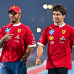 Why Charles Leclerc “doesn’t have advice” for Lewis Hamilton after first Ferrari F1 season