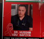 ‘Red Ribbon’ vigil for Palestinian prisoners held by Israel