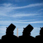 Photos show mock funeral for the penny at Lincoln Memorial