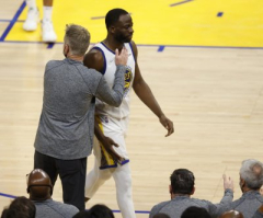 Watch: Warriors’ Draymond Green feuds with coach Steve Kerr, exits bench