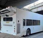 Children hurt as school bus roof ripped off by bridge