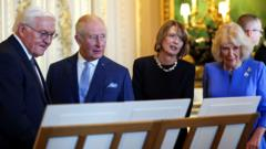 King Charles welcomes German president on first state visit in 27 years