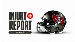 Week 17 injury report for the Buccaneers against the Dolphins