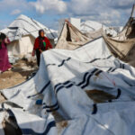 Gaza storm kills Palestinian woman as Israeli curbs on aid compound misery