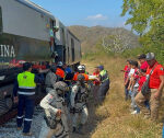 Train derails in southern Mexico, killing 13 and injuring dozens