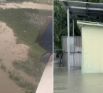 Queensland floods turn fatal as towns cut off by double weather systems