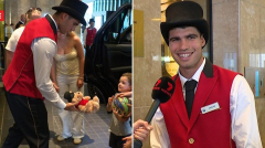 Tennis superstar Carlos Alcaraz goes undercover to greet fans ahead of Australian Open