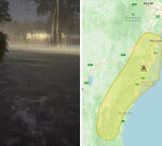 Severe weather lashes NSW south coast, with wild conditions set to stay