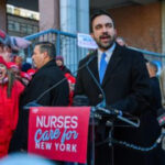 NYC Mayor Mamdani and Sen. Sanders rally with nurses on 9th day of strike