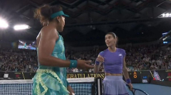 Naomi Osaka and Sorana Cirstea exchange words during frosty handshake after Australian Open clash