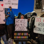 Thousands in Minneapolis brave bitter cold to protest ICE crackdown