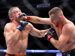Gaethje batters Pimblett to win interim lightweight title at UFC 324