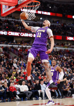 Jaxson Hayes was afraid he would miss his highlight dunk on Monday