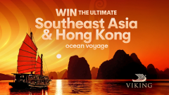 Win the ultimate 15-day Southeast Asia & Hong Kong ocean voyage with Viking!